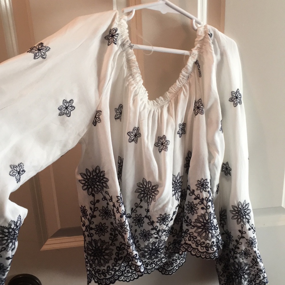 Off the shoulder top